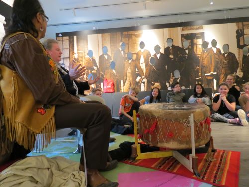 BCK students learning from Indigenous Elders at Kingston City Hall